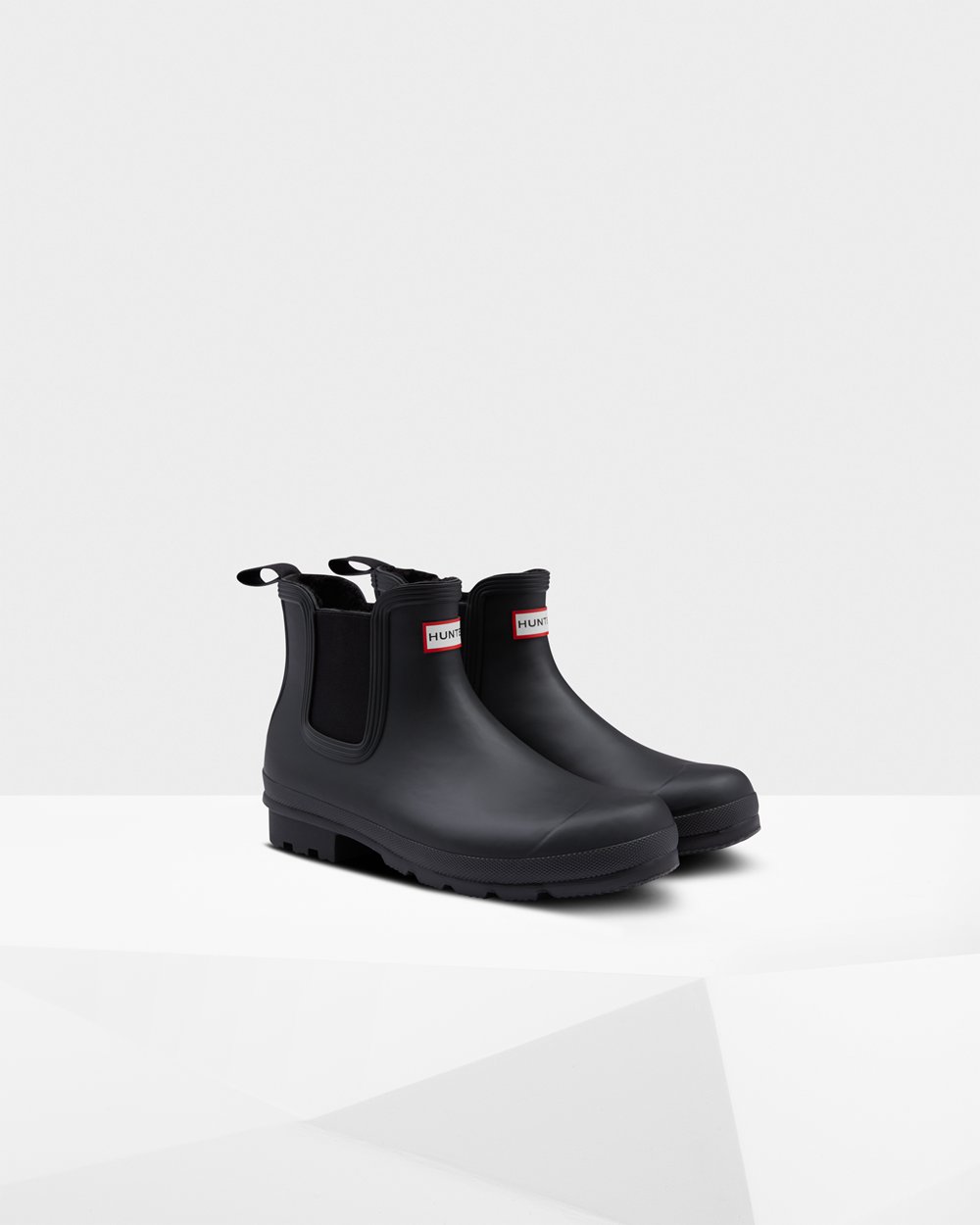 Chelsea Boots Heren - Hunter Original Insulated - Zwart - 93WXQKYBA